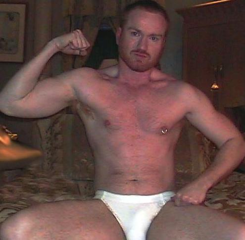 redheaded jockstrap hairy armpits wrestler boy