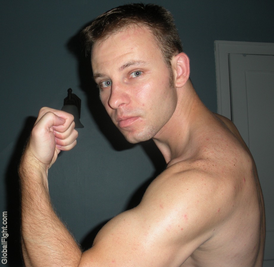 scrapper punk arrogant cocky dude ready to fight