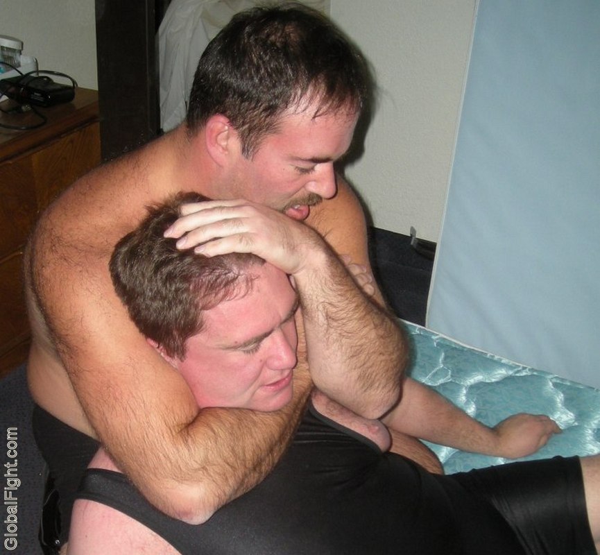 wrestler bear choked unconcious put to sleep