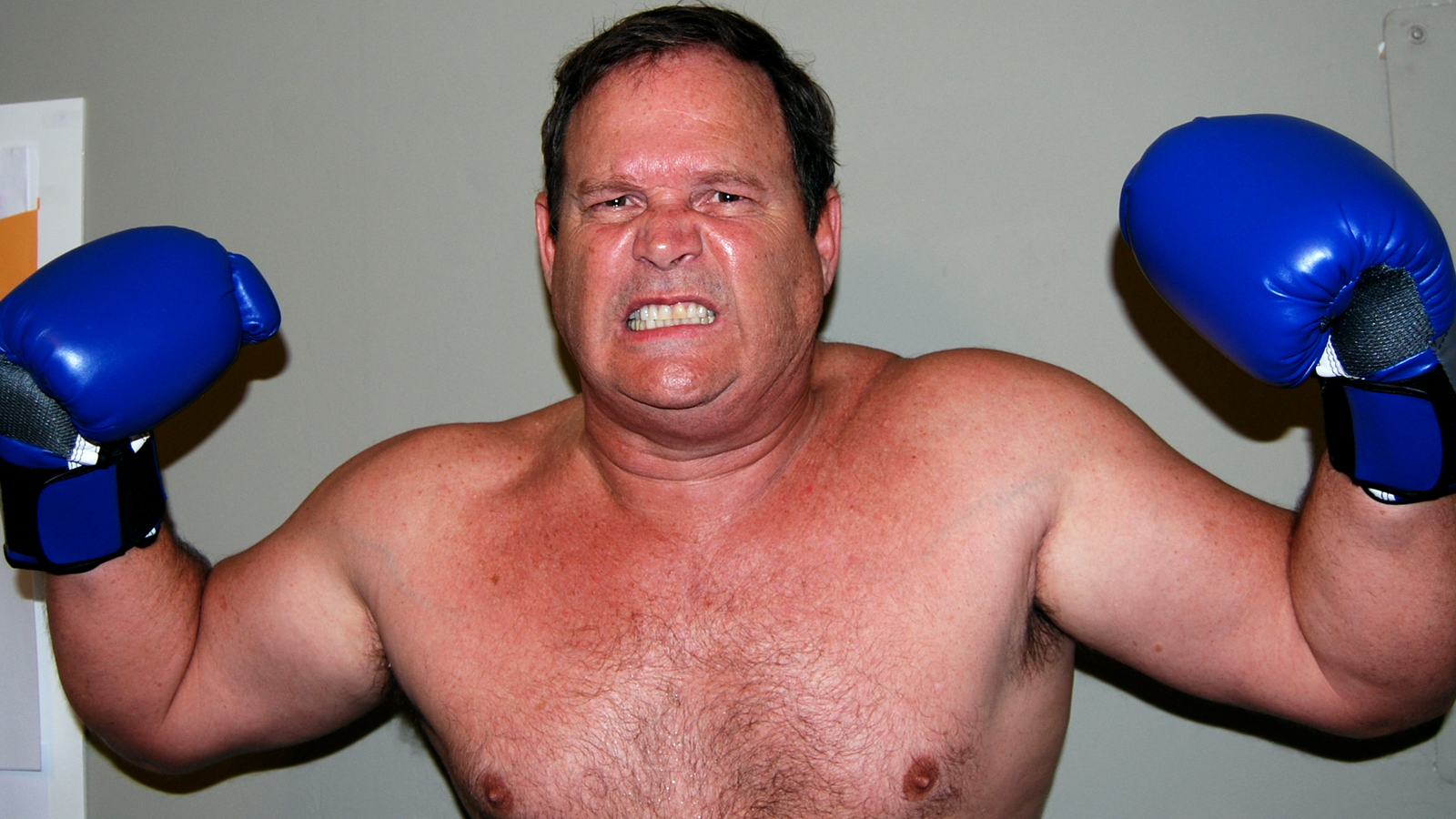 boxing boxers redneck hairychest